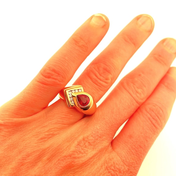 Yellow Gold Mens Signet Ring, Rub Ring Sterling Silver, Gold Signet Ring Men,  Men Ruby Ring, Handmade, Art Deco, Wedding, Christmas Gifts - Etsy Canada | Ruby  ring gold, Signet ring men,