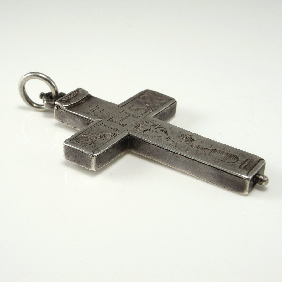 1700年代 アンティーク 聖骨箱 骨董品 Reliquary お守り 珍品