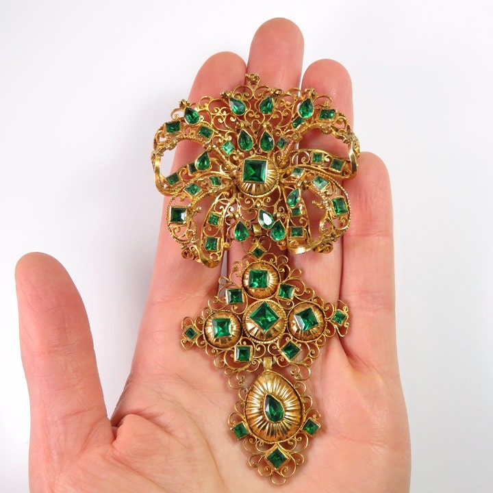 Jewelry Gold Pendant Necklace 18K Etsy