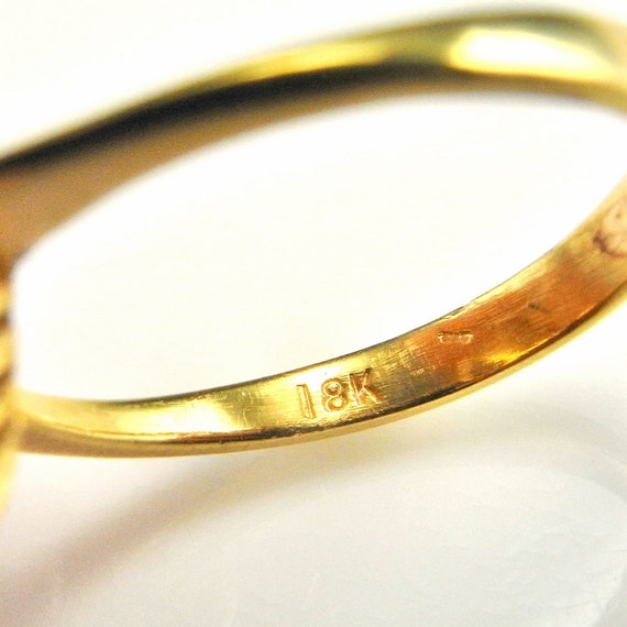 Unheated Ruby Engagement Ring Marquise Ruby Diamo… - image 9