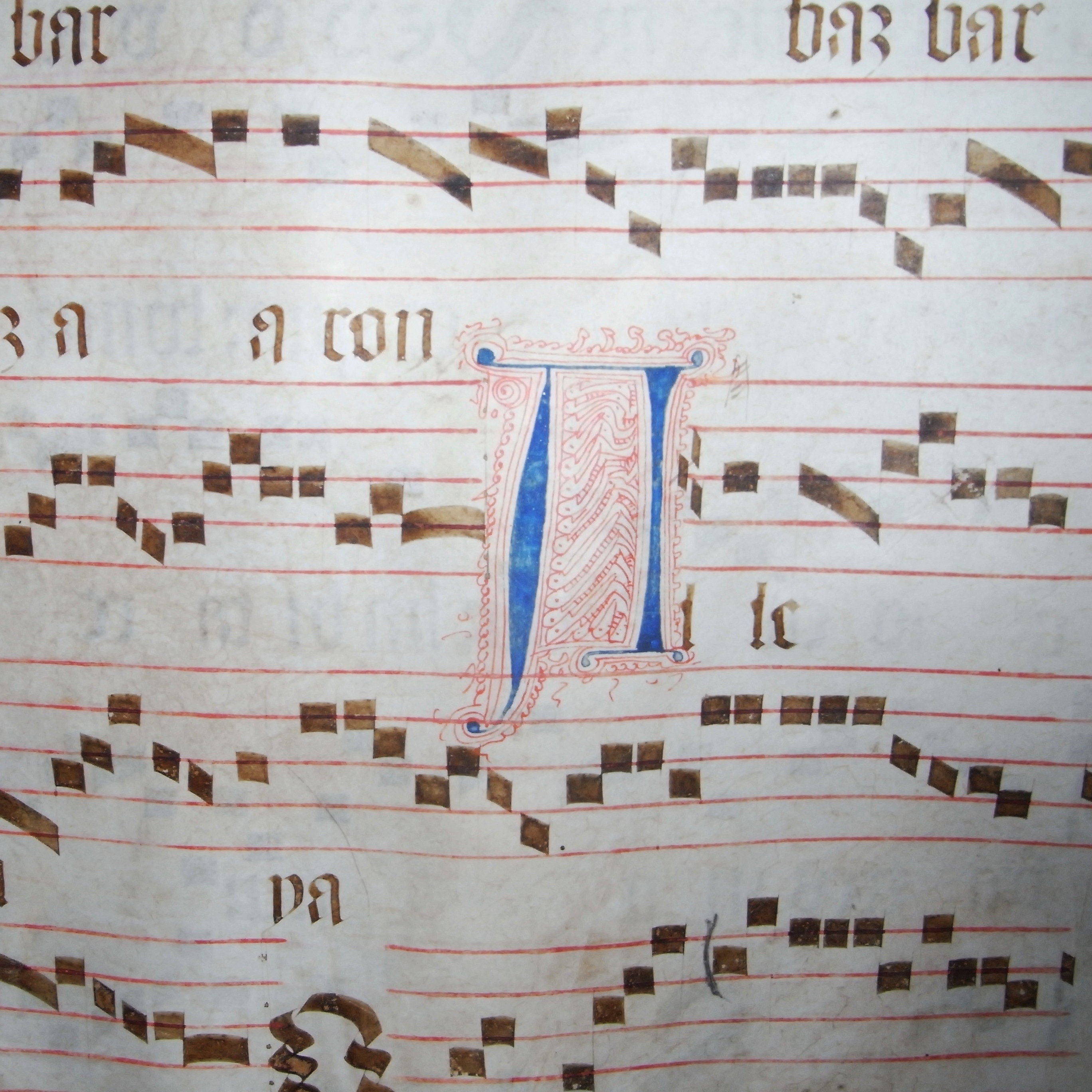 中世ヨーロッパの彩飾楽譜 Illuminated Manuscript s-l400.jpg