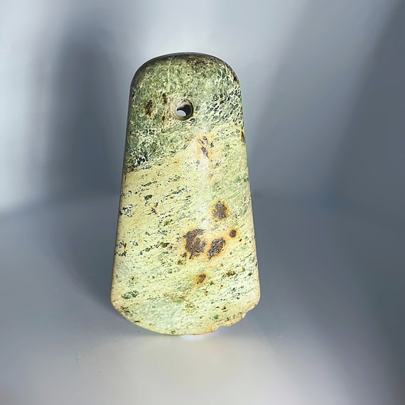 Neolithic Jade Axe w. Authenticity Report Ancient… - image 3