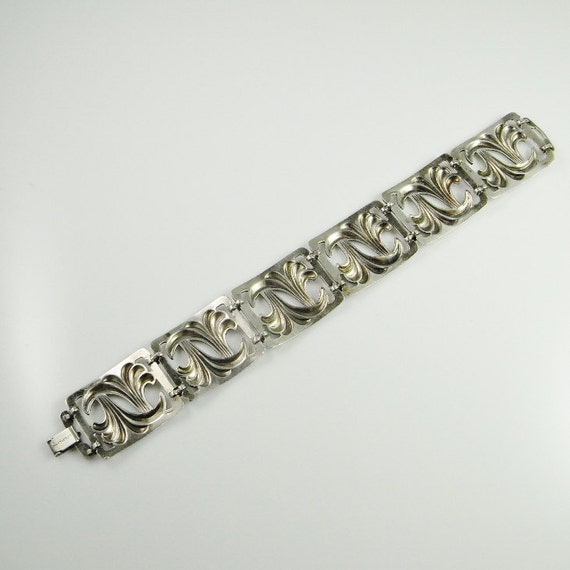 Art Deco Silver Bracelet Art Deco Jewelry German … - image 4