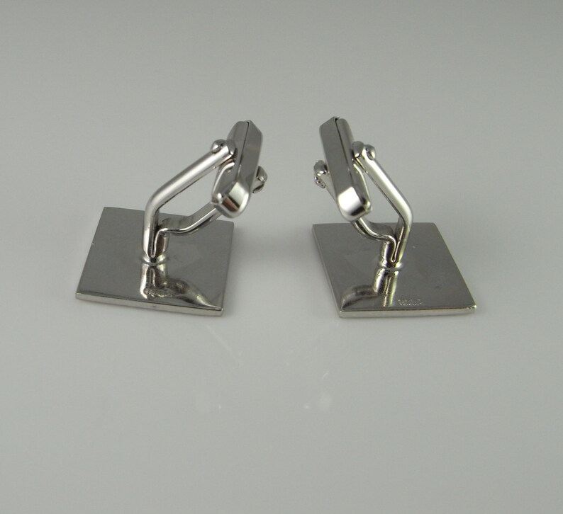 Vintage cufflinks antique cufflinks art deco cufflinks silver cuff links mens cufflinks mens cuff links antique cuff links wedding R2597