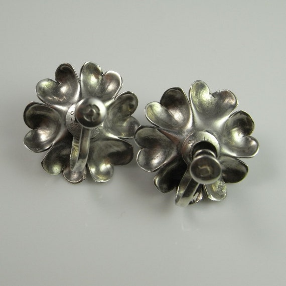Daisy Earrings Flower Earrings Rose Earrings Anti… - image 6