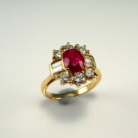vivid red natural diamond