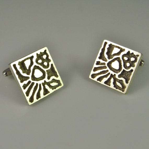 Unique Cufflinks 1950s jewelry 1960s Jewelry Mens