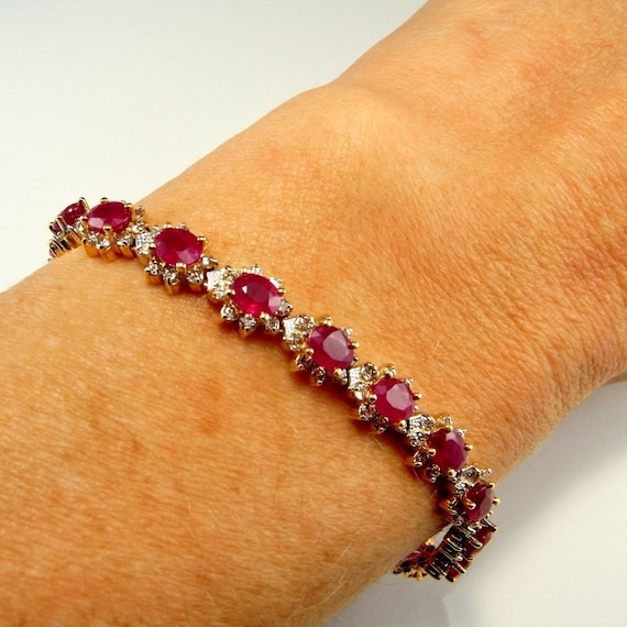 Red Diamond Bracelet