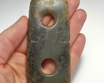 Ancient Chinese Jade Jewelry Pendant Neolithic Jewelry Artifacts Archaic Jade Hongshan Pendant Amulet Jewelry Chinese Artifact Ancient Art