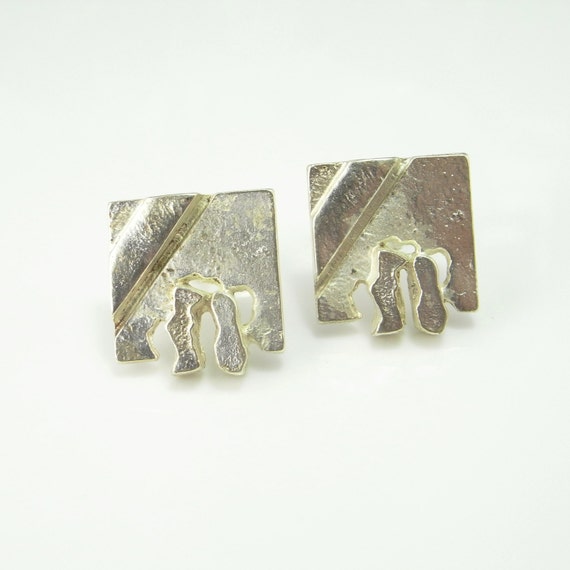 Silver Cufflinks Vintage Cufflinks Antique Cufflin