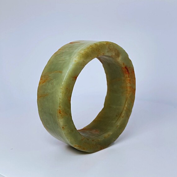Neolithic Jade Bangle w. Report Ancient Chinese J… - image 5