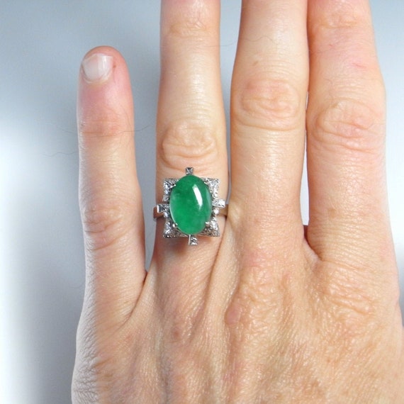 jadeite engagement ring