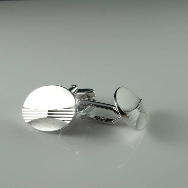 Sterling Cuff Links Sterling Cufflinks Vintage Cufflinks silver Cufflinks Silver cuff links mens cufflinks groom cufflinks gifts Men R2692