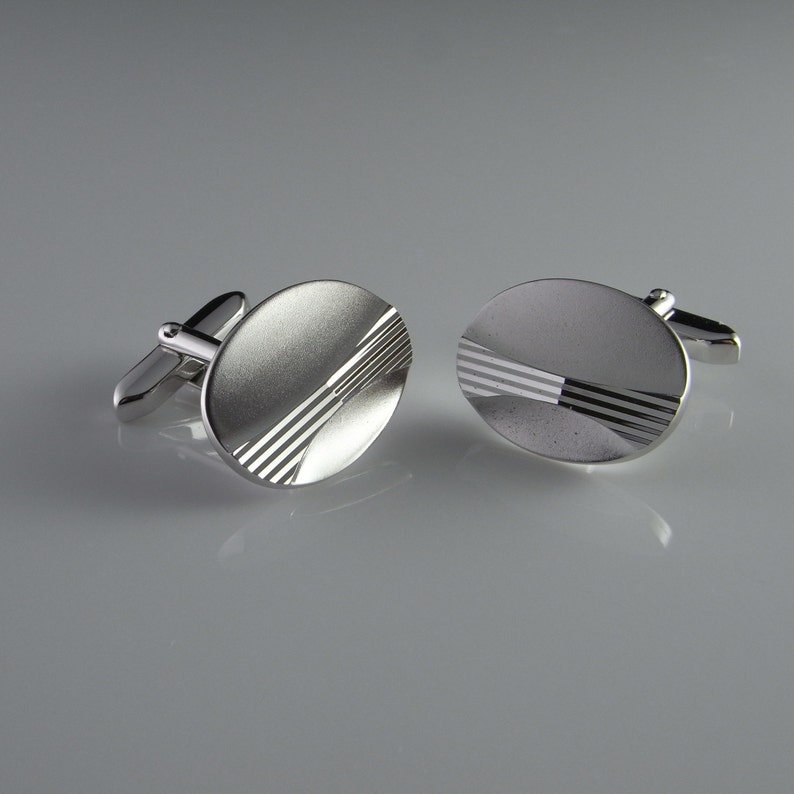 Sterling Cuff Links Sterling Cufflinks Vintage Cufflinks silver Cufflinks Silver cuff links mens cufflinks groom cufflinks gifts Men R2692
