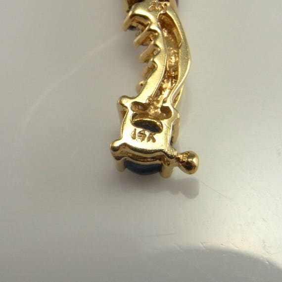 Ruby Sapphire Emerald Bracelet Estate Ruby Sapphi… - image 5