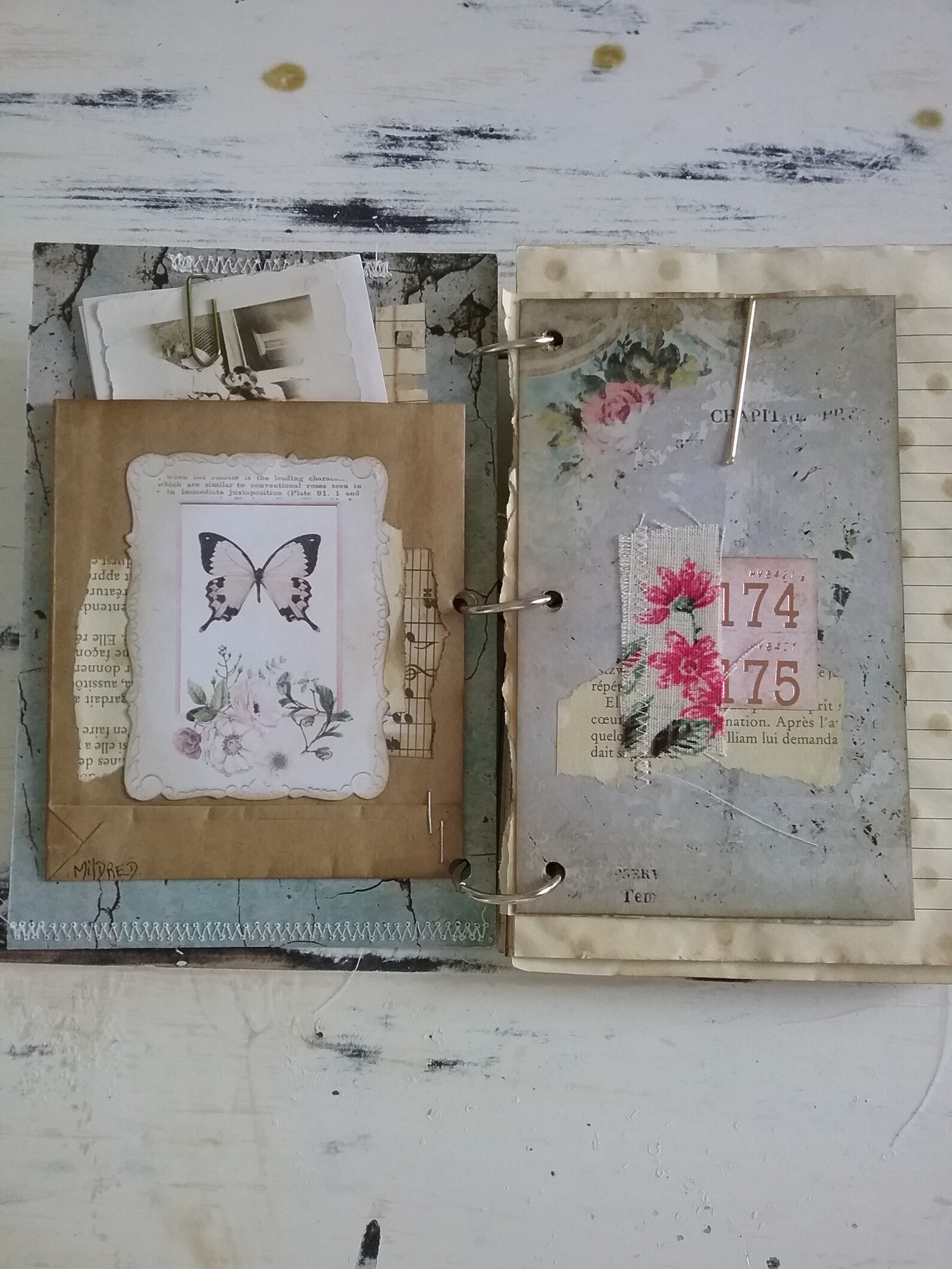 Vintage journal Etsy