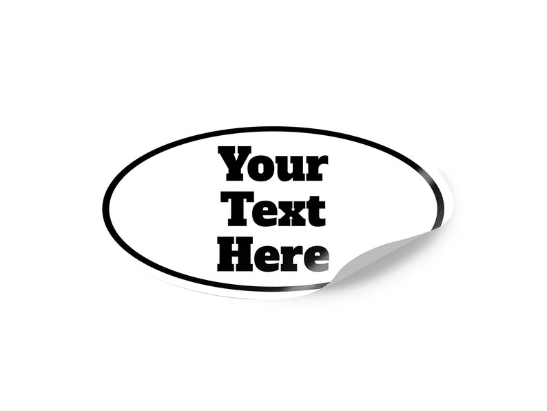 Custom Bumper Stickers Personalize Your Own Car Stickers Etsy