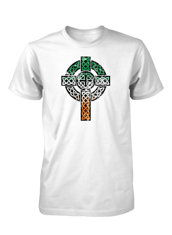 Ireland Irish Flag Distressed T-Shirt / Saint Patrick's Day Ireland Irish Flag Distressed T-Shirt / Saint Patrick's Day