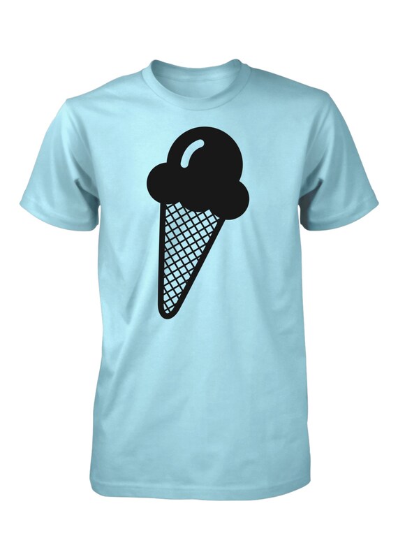 Ice Cream Cone Funny T-shirt for Men 