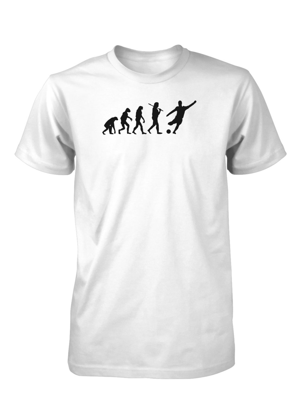 Evolution of Man Soccer T Shirt Football Sports Funny Tees - Etsy