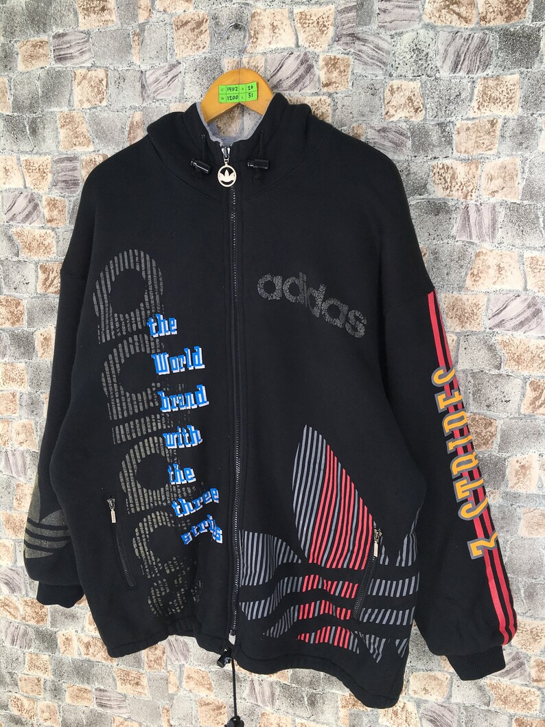 vintage 80s adidas hip hop run dmc style hoodies