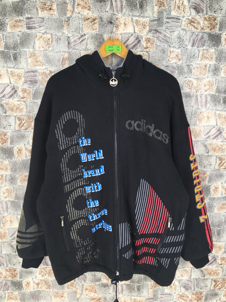 vintage 80s adidas hip hop run dmc style hoodies