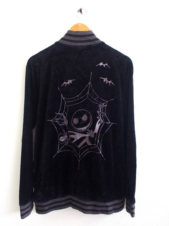 vintage the nightmare before christmas jacket halloween etsy the nightmare before christmas jacket