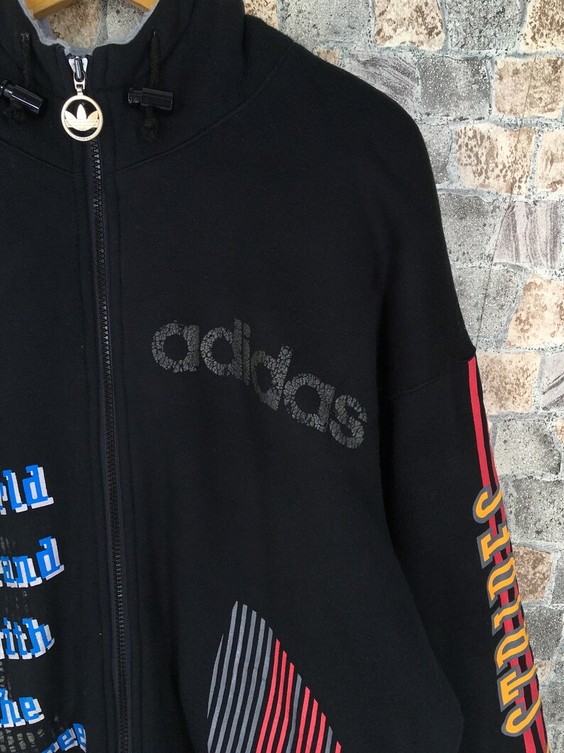 vintage 80s adidas hip hop run dmc style hoodies