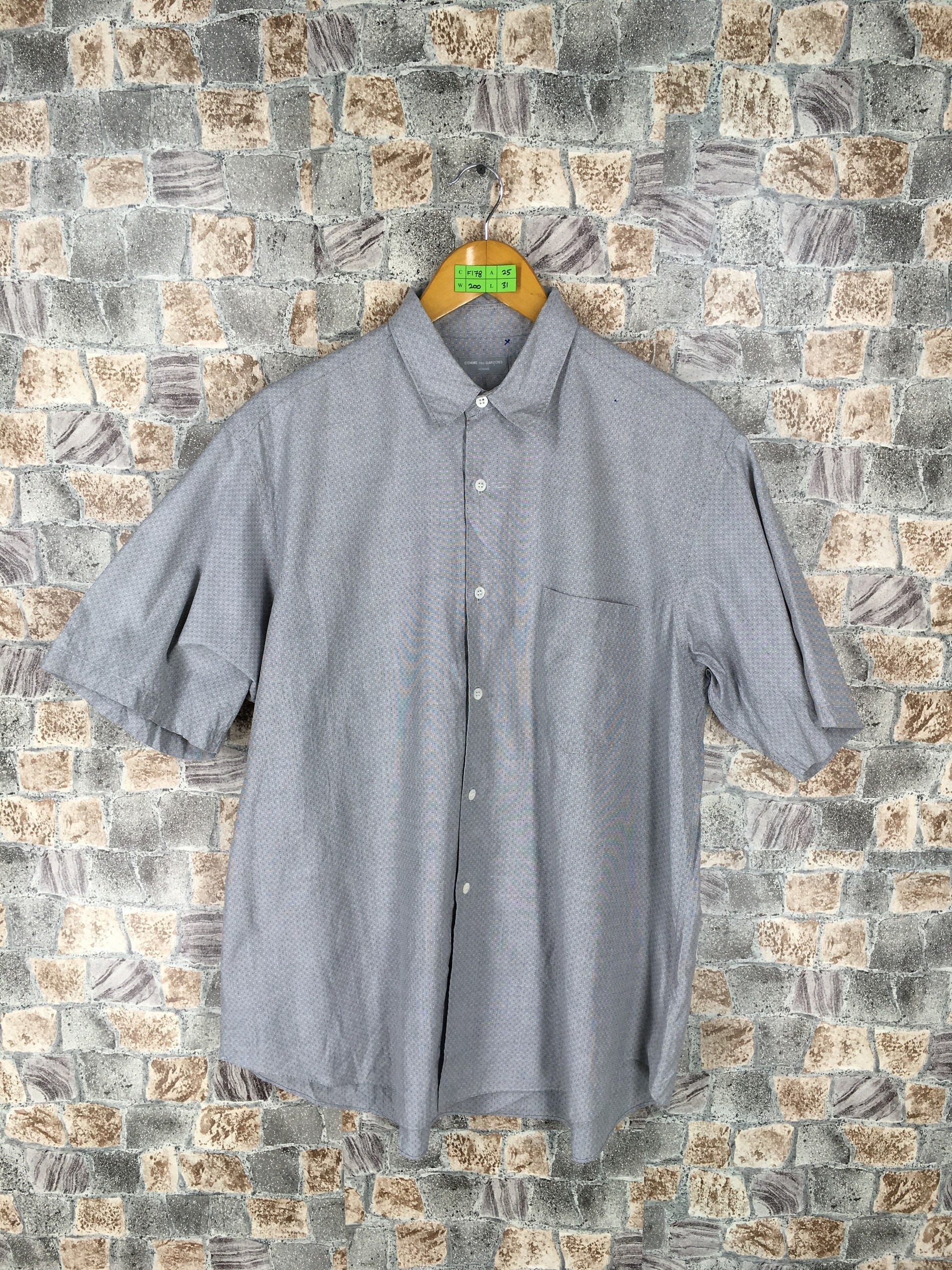 comme des garcons homme shirt