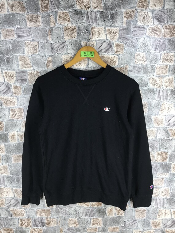 champion black jumper womens
