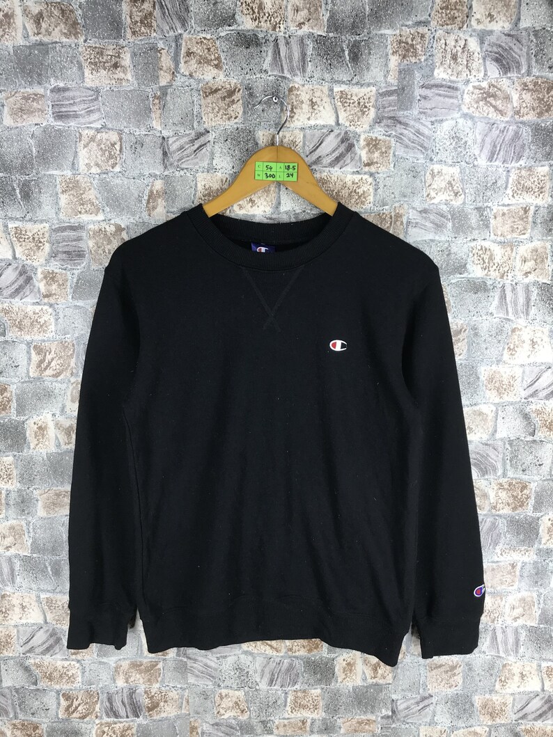 champion black jumper