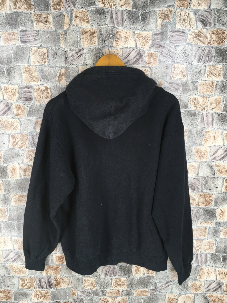 MINNIE MOUSE Sweatshirts Small Ladies Vintage 90/'s Mickey Mouse Pullover Cartoon Walt Disneyland Minnie Sweater Black Hoodie Size S