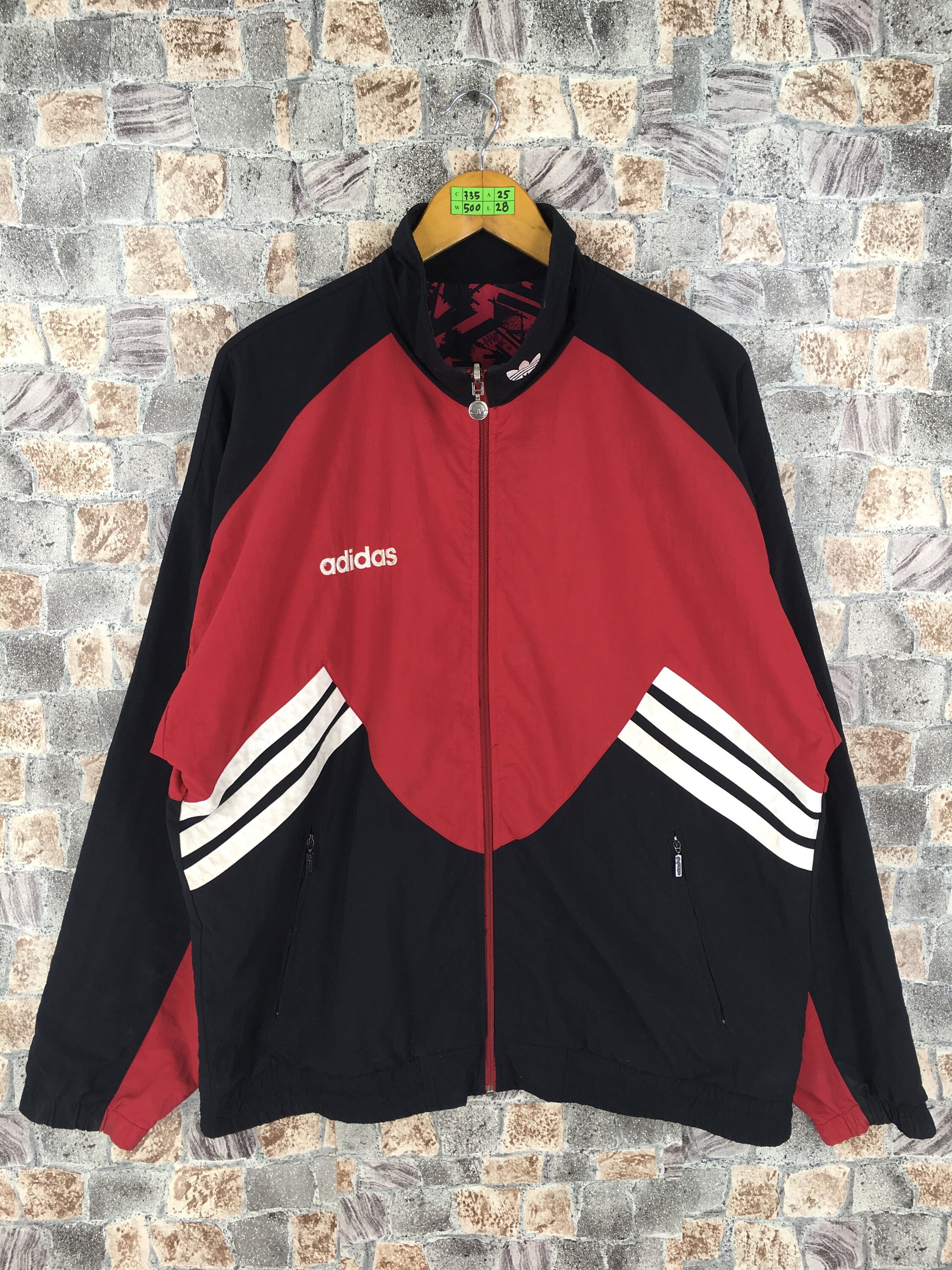 adidas windbreaker reversible jacket