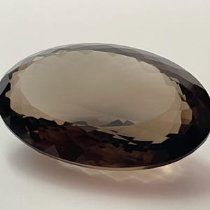 Smoky Topaz 42.24 carat 30x20mm loose stone
