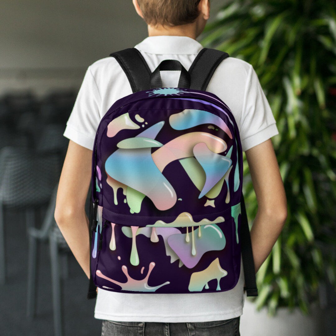 Slime Rng Backpack Slime Gradient Backpack (purple) - Etsy