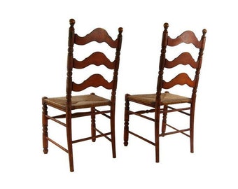 Chairs - Ladderback Chairs - Set of 2 - Material Culture - Free Shipping