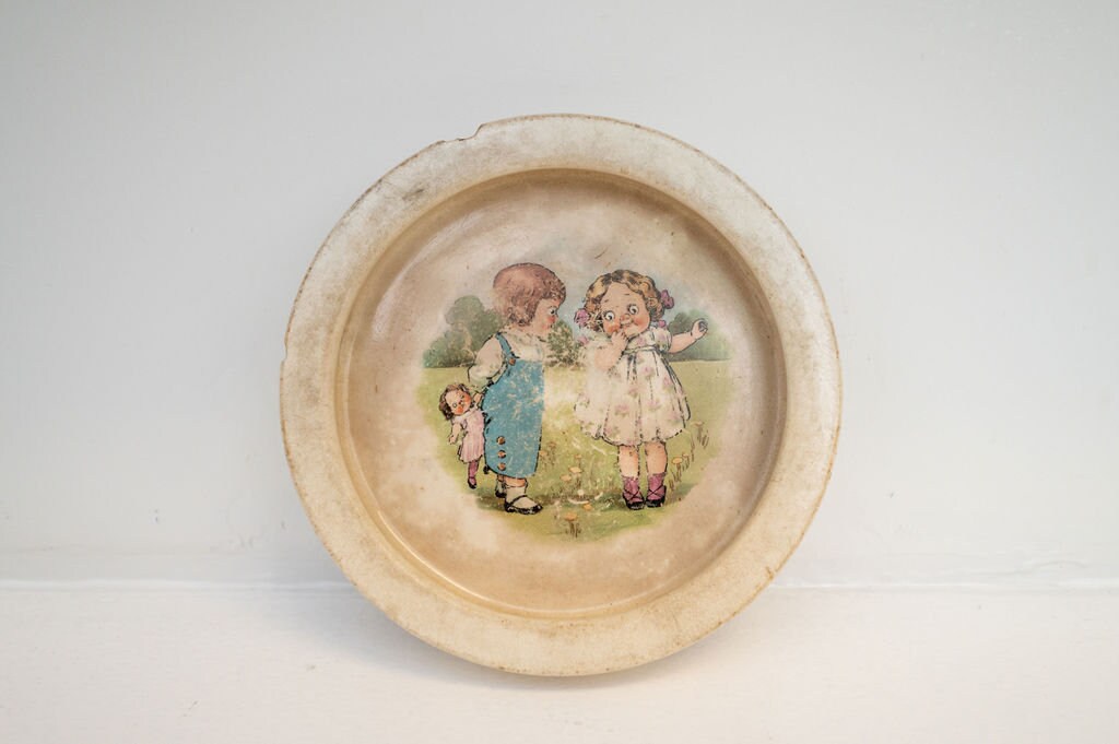 Buffalo Pottery Children's Plate