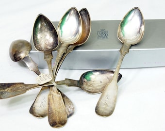 Tea Spoons - Coin Silver - Material Culture