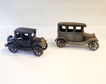 Antique Metal Toy Cars