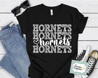Hornets School Spirit Shirt - Bella Canva Unisex Tee
