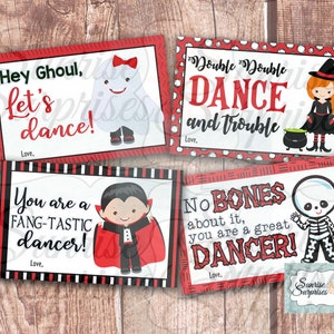 Dancer Halloween Card, Dance Halloween card, Dance Halloween card, Dancer, Halloween card PRINTABLE, DIY Print