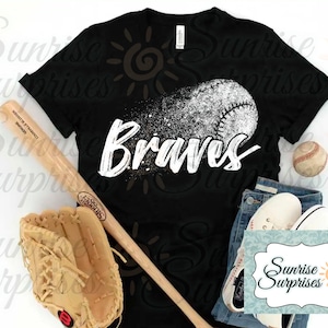 Braves baseball shirt / school spirit shirt / Braves baseball / baseball / Braves school shirt