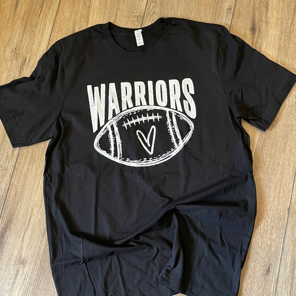Warriors school spirit shirt / Warriors  football / Warriors baseball / Warriors school shirt