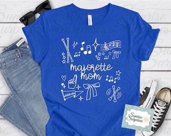Majorette Mom Shirt | Twirling Team Support Tee