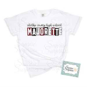 Majorette Shirt | Baton twirling | Majorette | Competitive twirler shirt | Baton Twirler