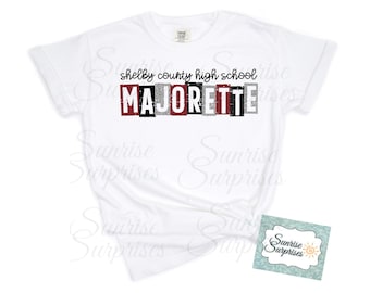 Majorette Shirt | Baton Twirling Team Tee