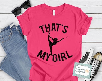 That's My Girl Baton Twirling Shirt | Majorette Mom Tee