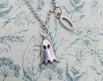 Geist Halskette, Geist Schmuck, Geist Geschenk, Geschenk für Freundin, Halloween Geschenk, paranormal Geschenke, Geschenk für Freundin, Halloween Geschenk, Geschenk für Freundin