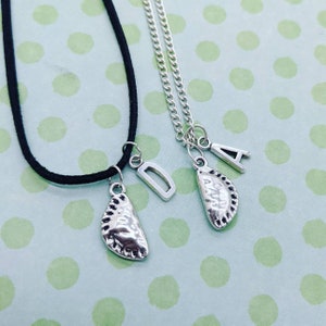 Cornish pasty halsband, mathalsband, presenter till matälskare, matpresenter, Cornish pasty presenter, mathalsband, presenter till nybörjare, initialhalsband