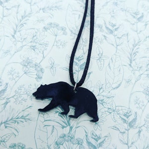 Bär Kette, Bär Schmuck, Bär Liebhaber Geschenke, Tier Halskette, Tier Schmuck, Schwester Geschenke, Mama Geschenke, Bff Geschenke, Bären Anhänger,